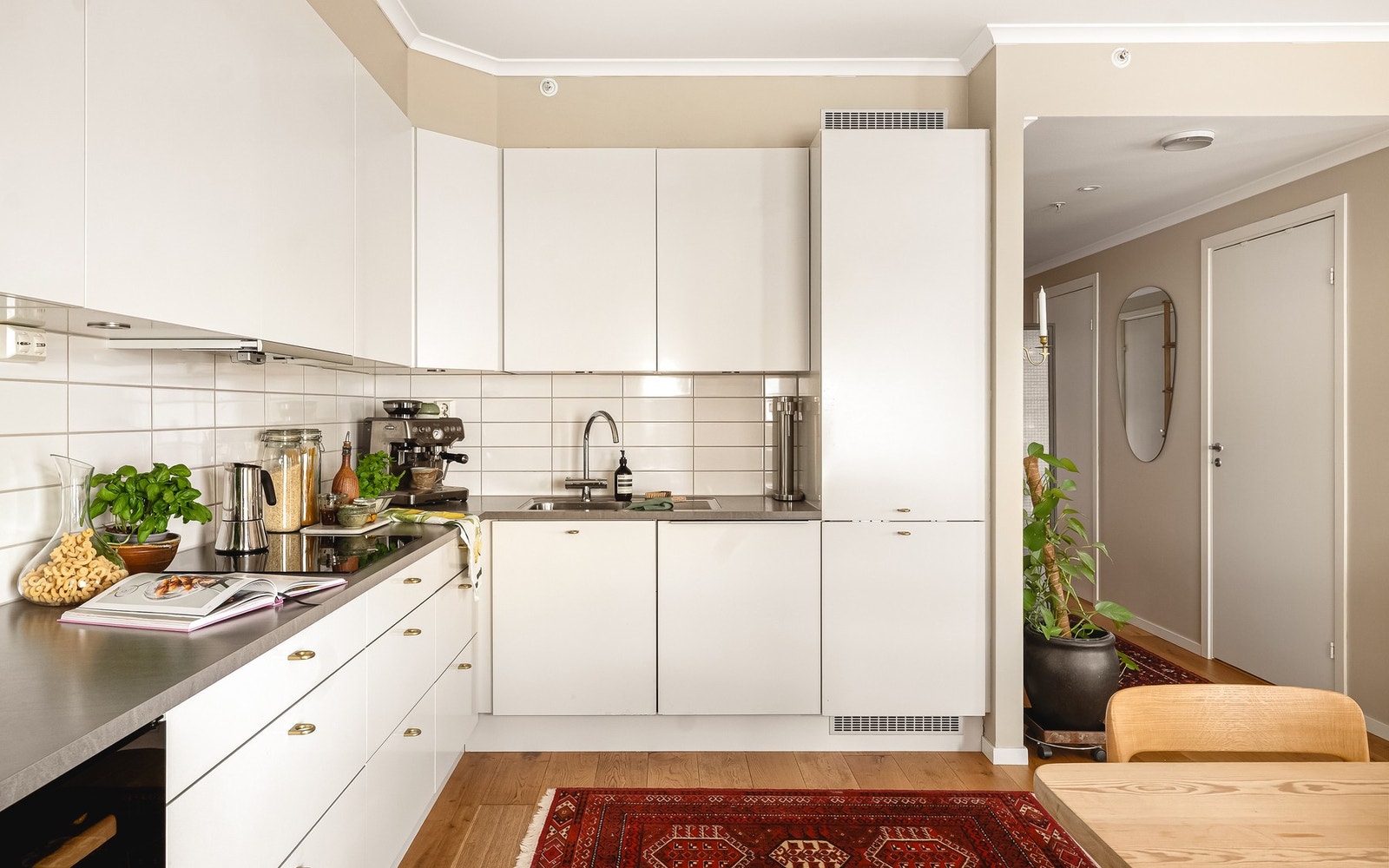 Her ligger alt til rett for at matlaging blir en lek. Galleribilde