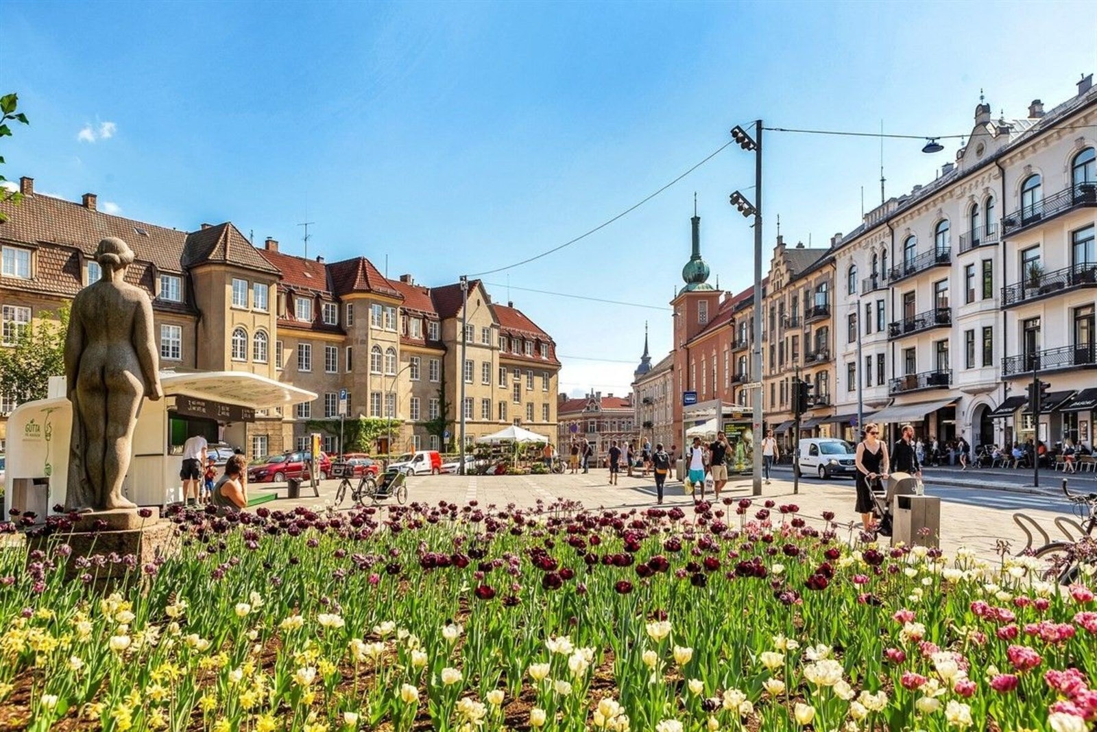 St. Hanshaugen har flere flotte butikker og spisesteder. Galleribilde