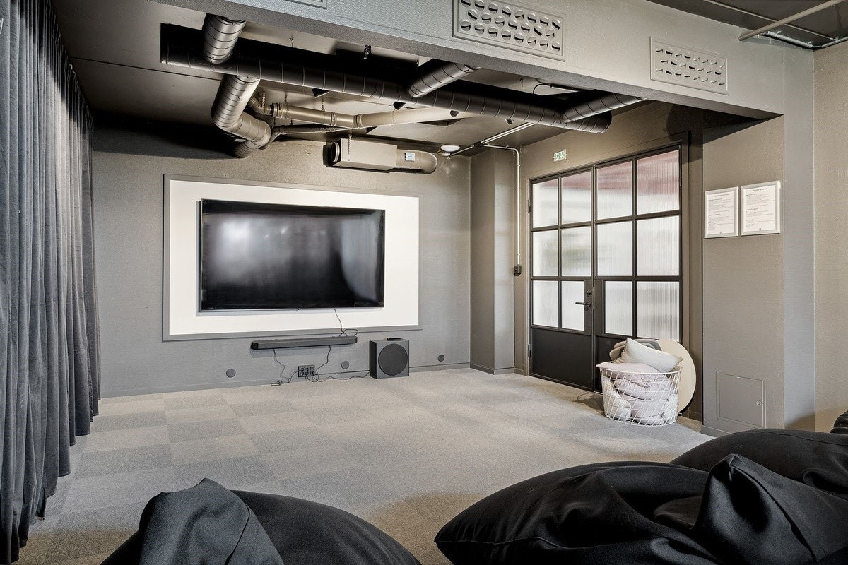 Kinorom tilhørende lesesal Galleribilde