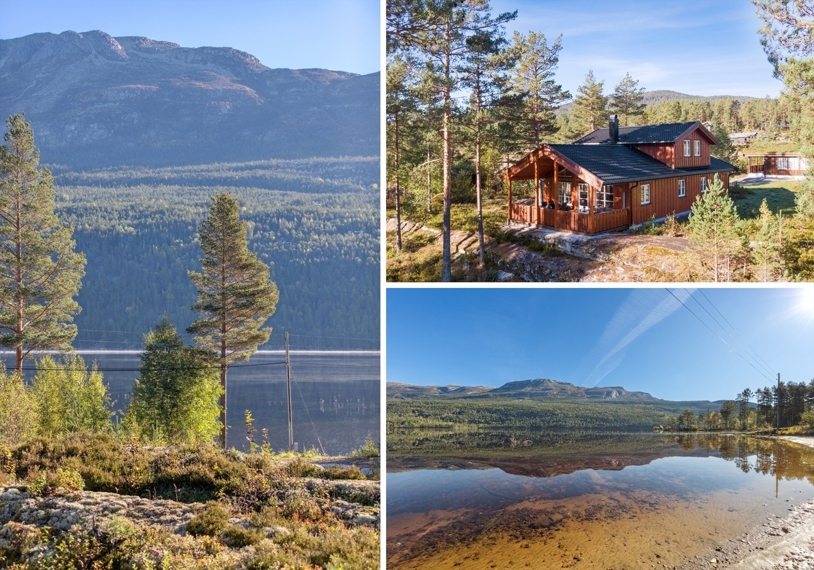 Velkommen til Hovin og denne flotte hytta ved Sandvatn! Galleribilde