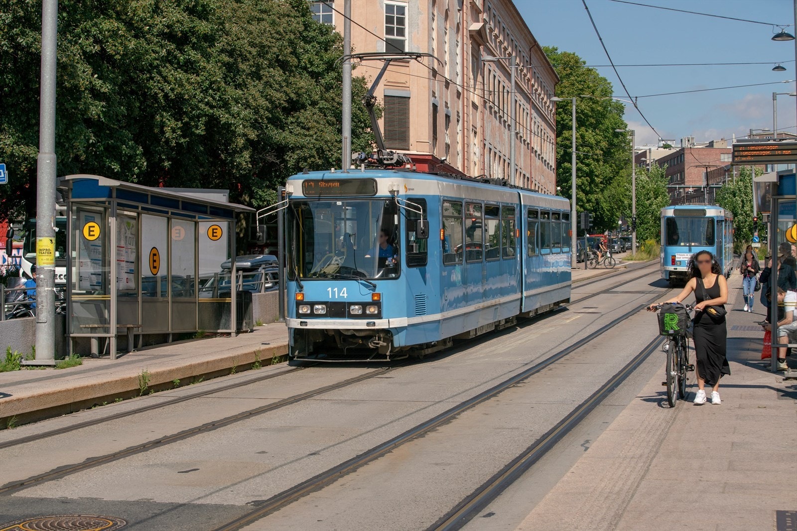 I tillegg bor du ved kollektivknutepunktet som tar deg i alle retninger med trikk, buss og T-bane - inkludert flybuss! Galleribilde