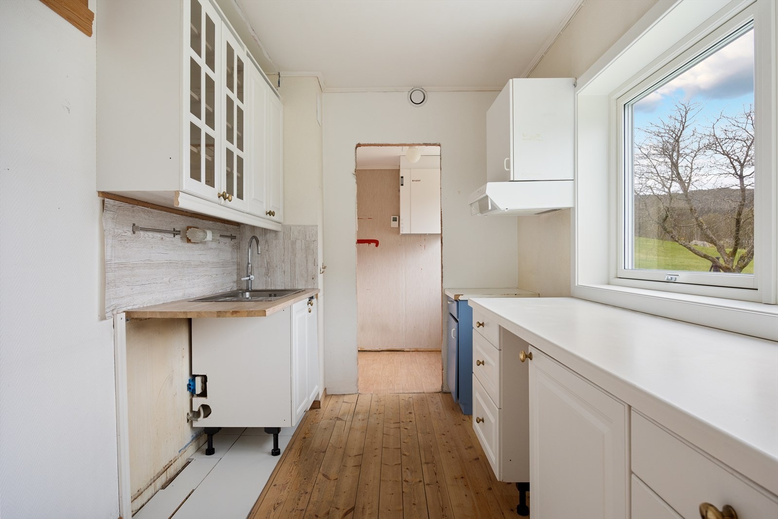 Kjøkkenet er på 7,3m². Galleribilde