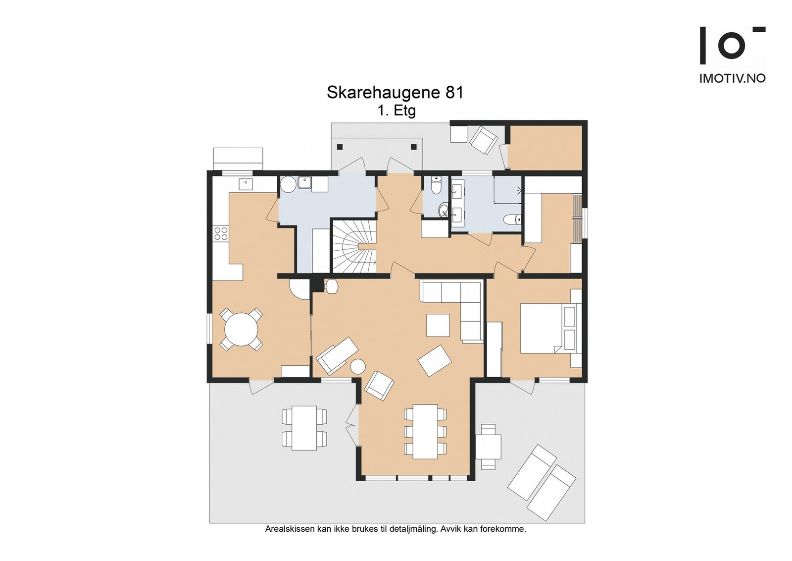 - Plantegning 1. etasje - Galleribilde