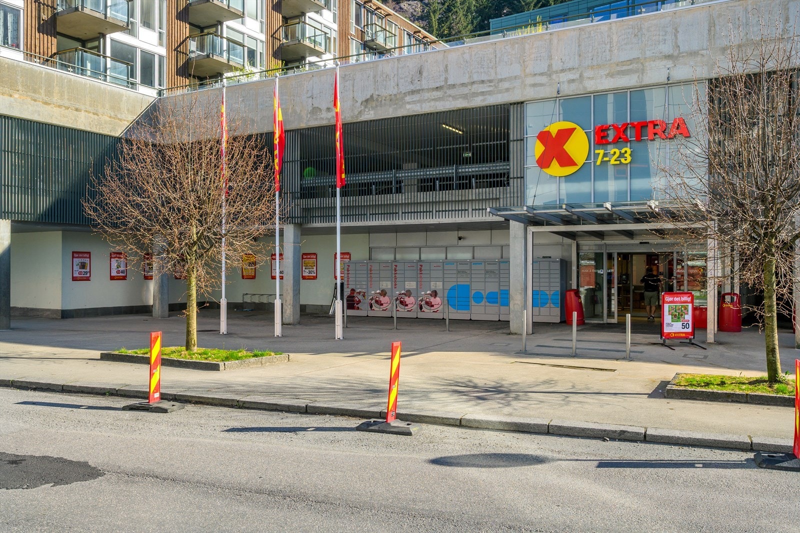 Coop Extra finner du like ved. Galleribilde