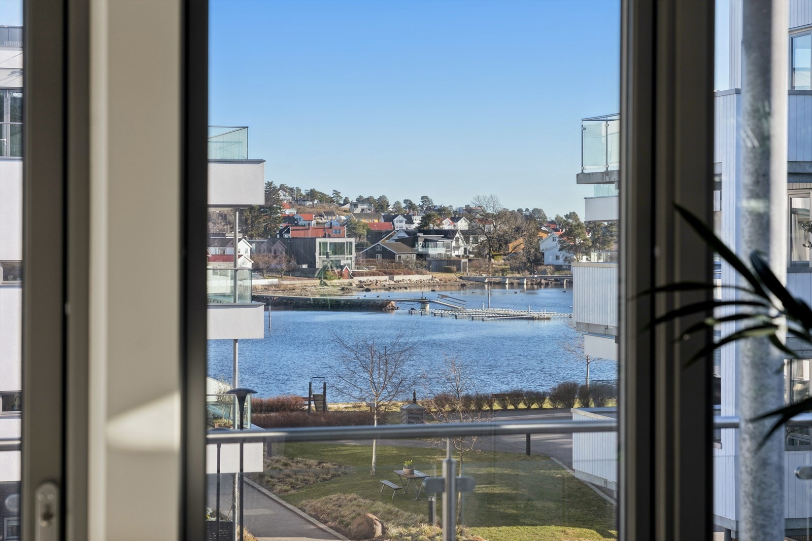 Utsikt fra stuen Galleribilde