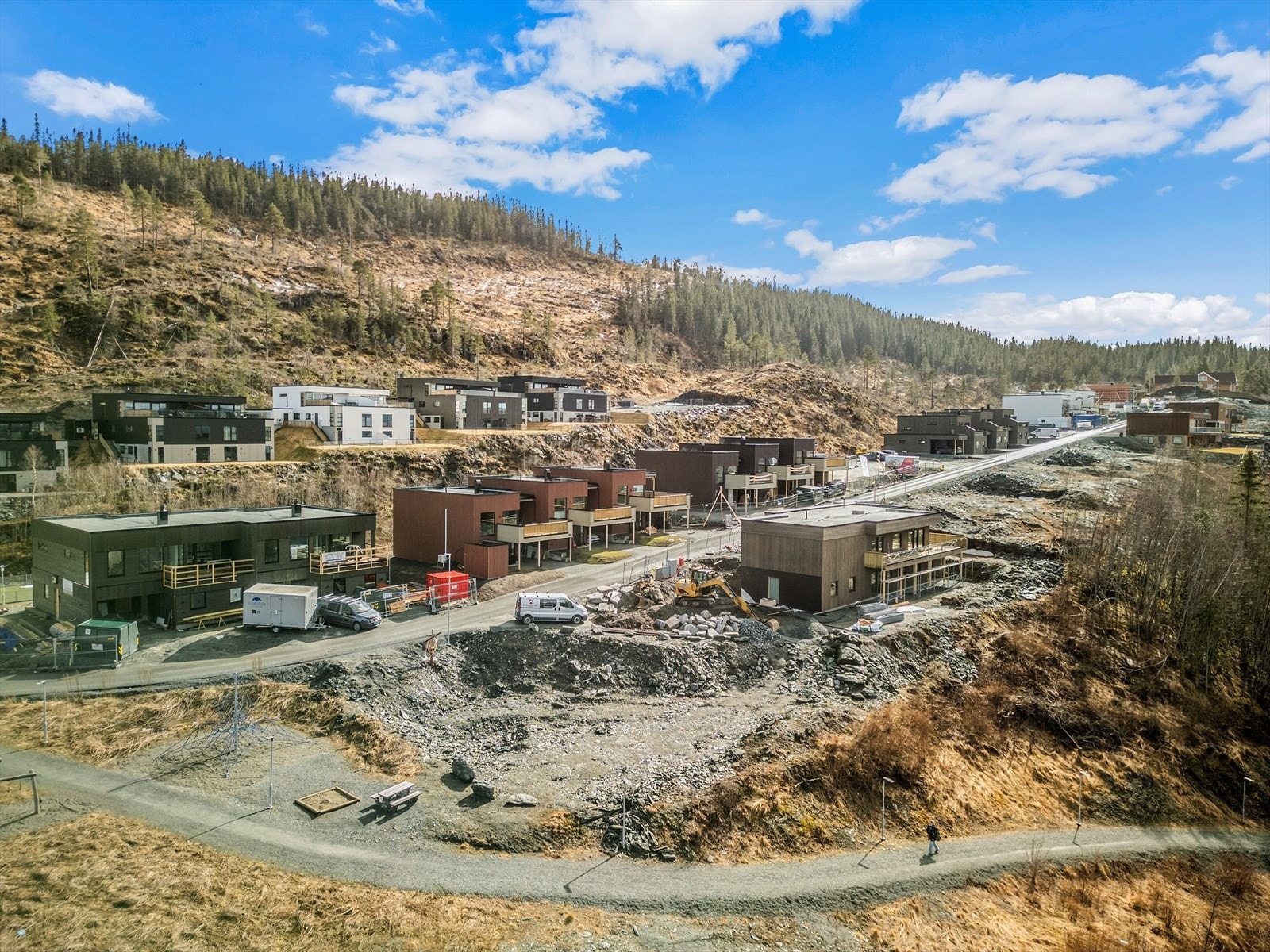 Vassfjellet ligger tett på og byr på flotte og varierte turmuligheter. Galleribilde