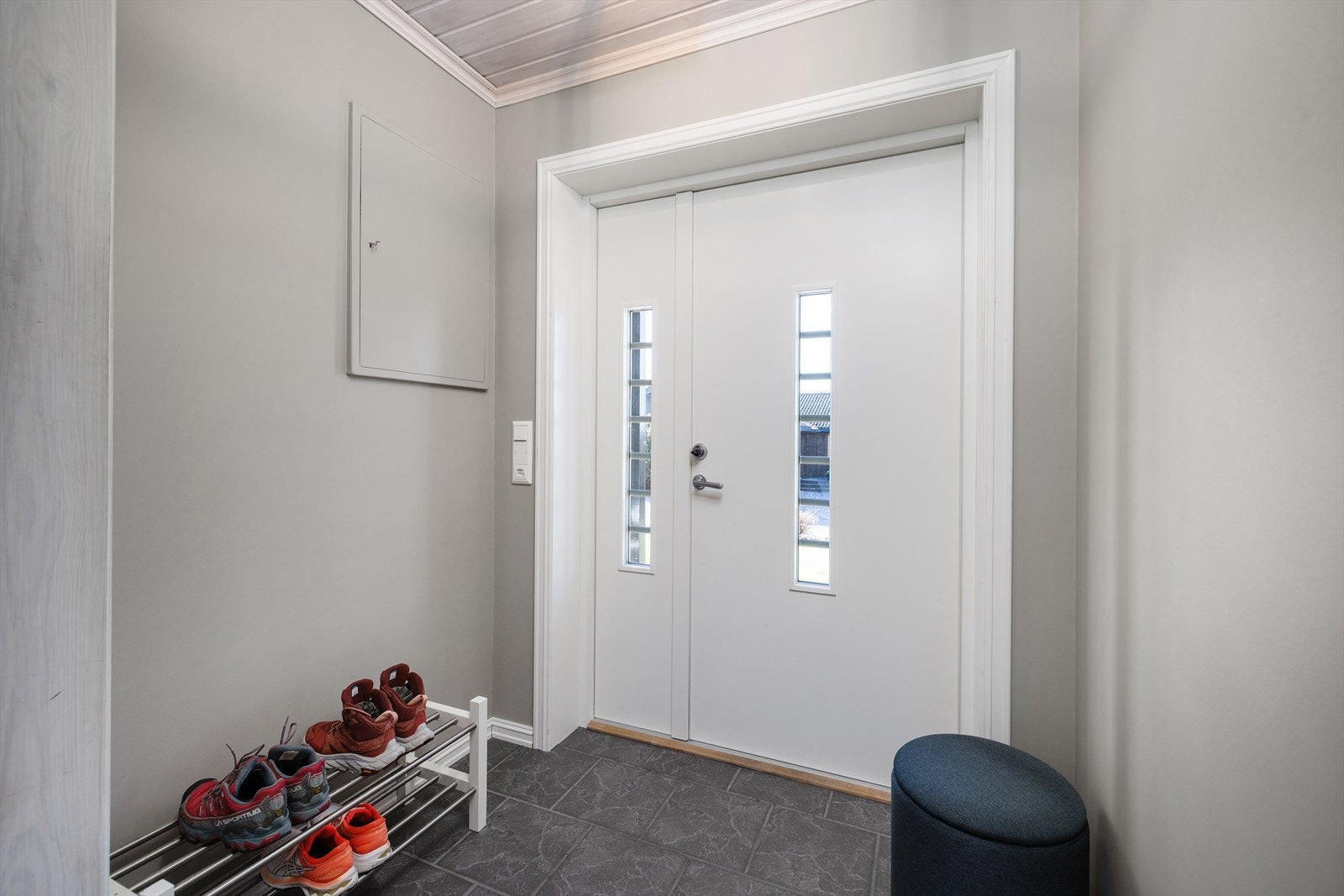 Inngang i underetasjen. Galleribilde