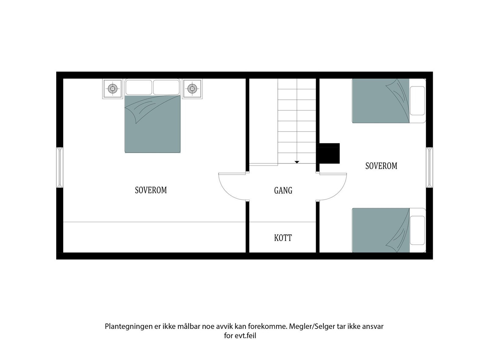 Plantegning 2.etasje. Galleribilde