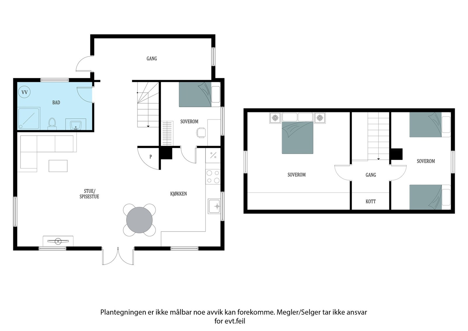 Plantegning samlet. Galleribilde