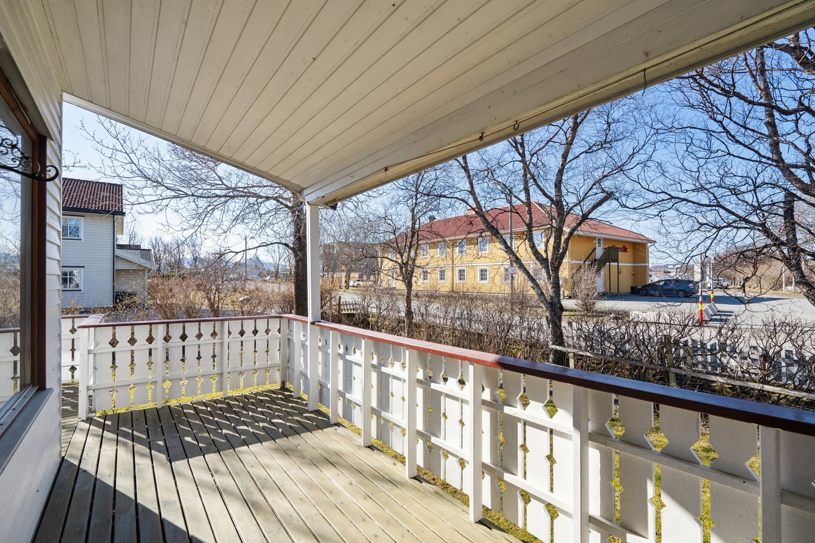 Overbygget veranda. Galleribilde