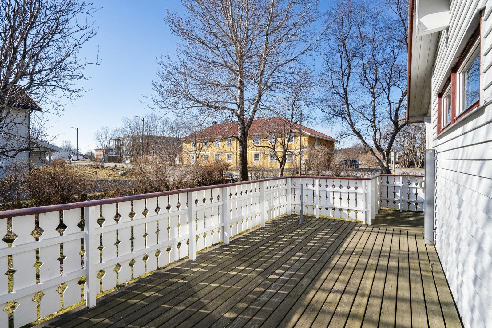 God plass til ønsket utemøblement. Galleribilde