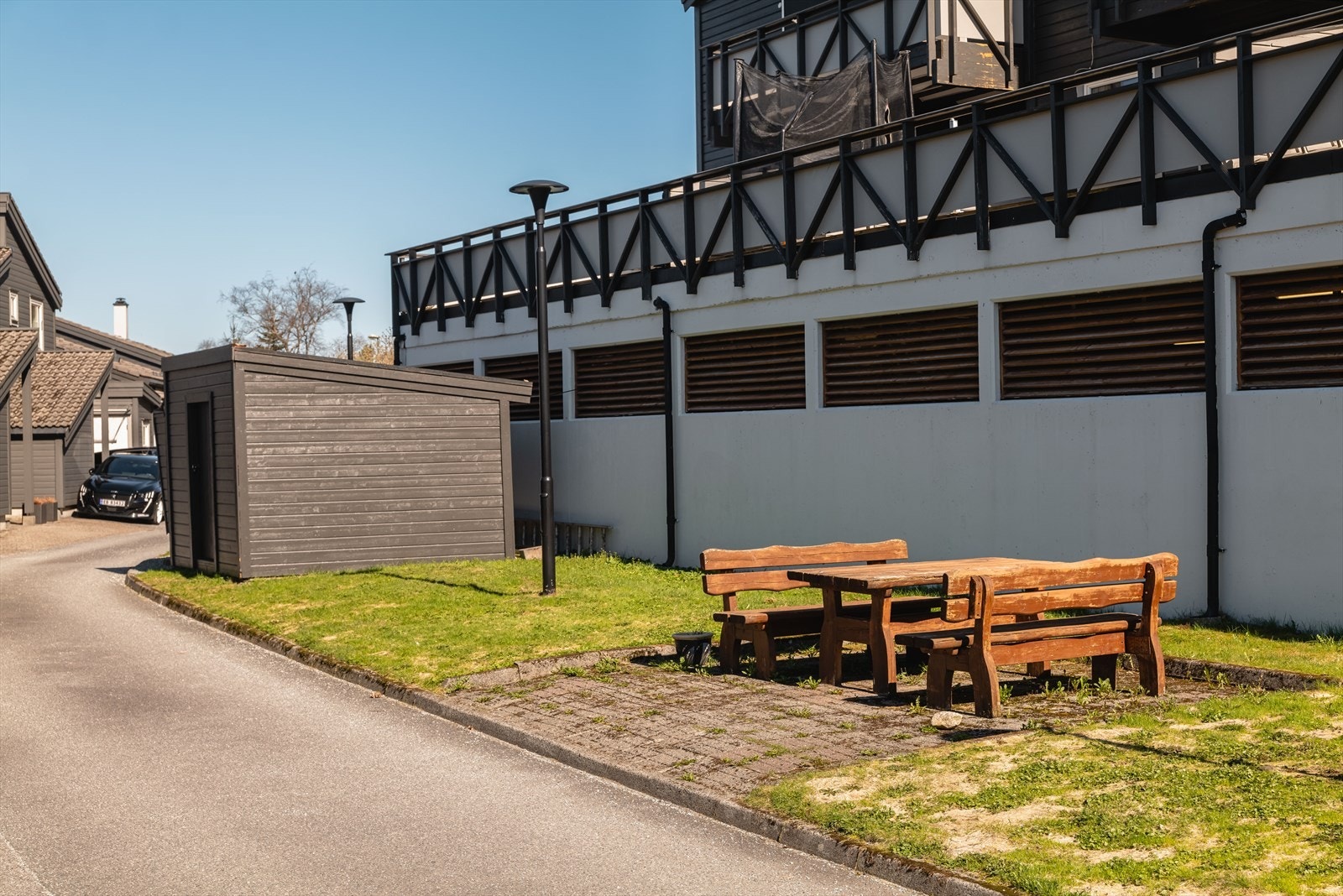 Sameiet har fine felles uteområder. Galleribilde