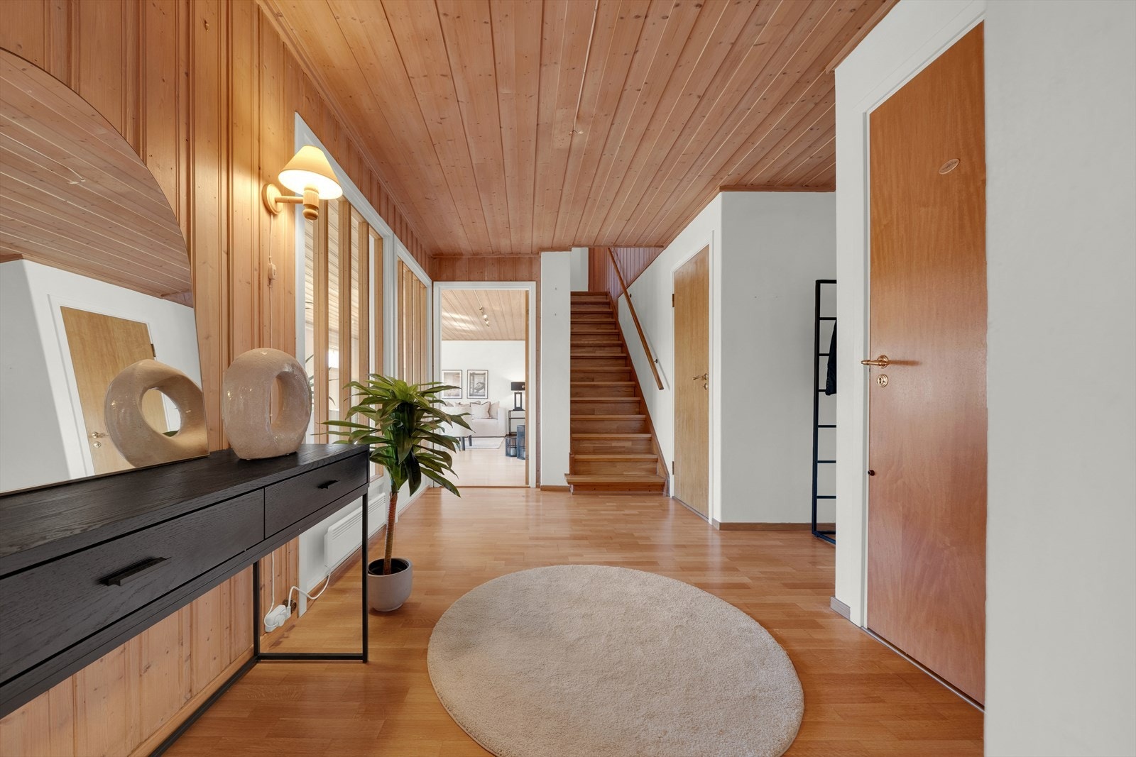 Hall med naturlig lys Galleribilde