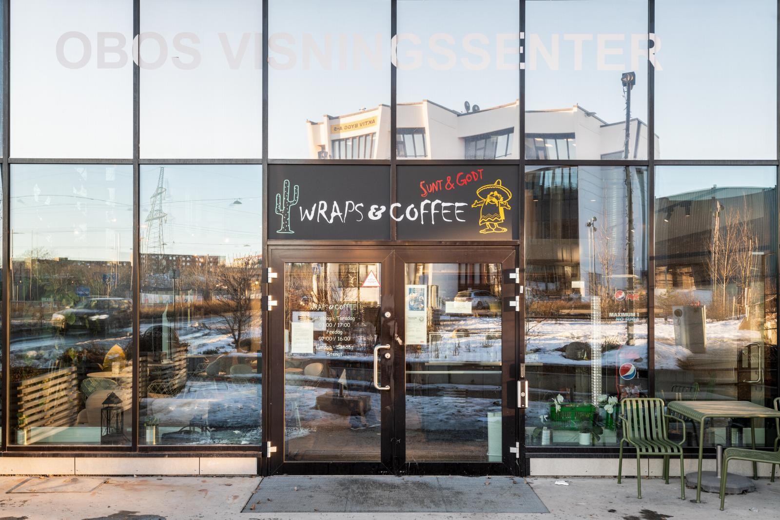 Wraps & Coffee - Nabolagskafee. Galleribilde