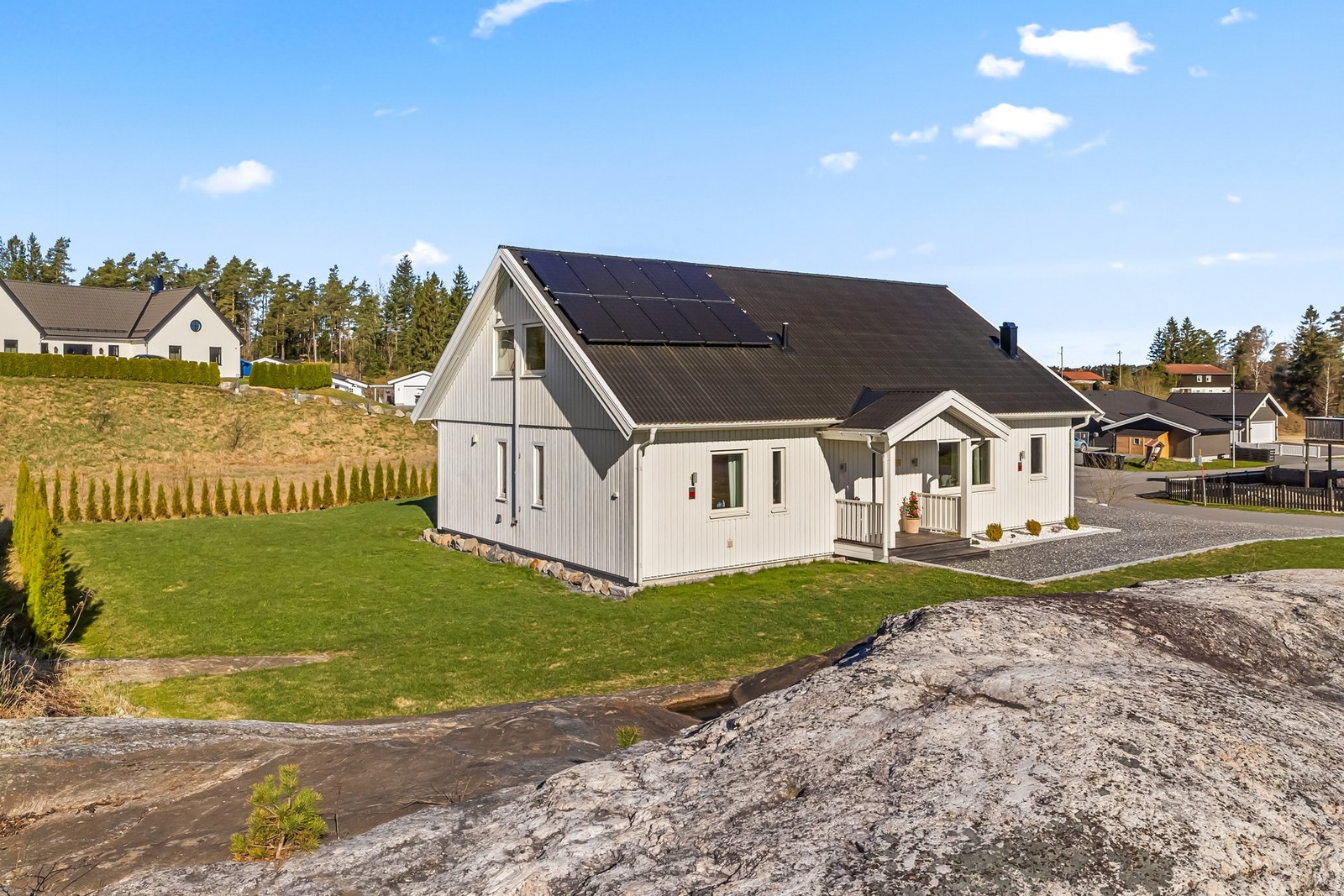 Velkommen på visning. Galleribilde