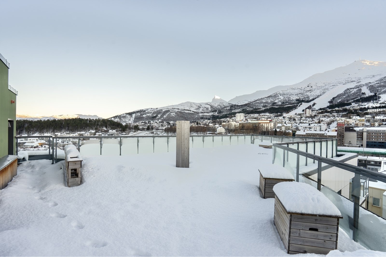 felles takterrasse Galleribilde