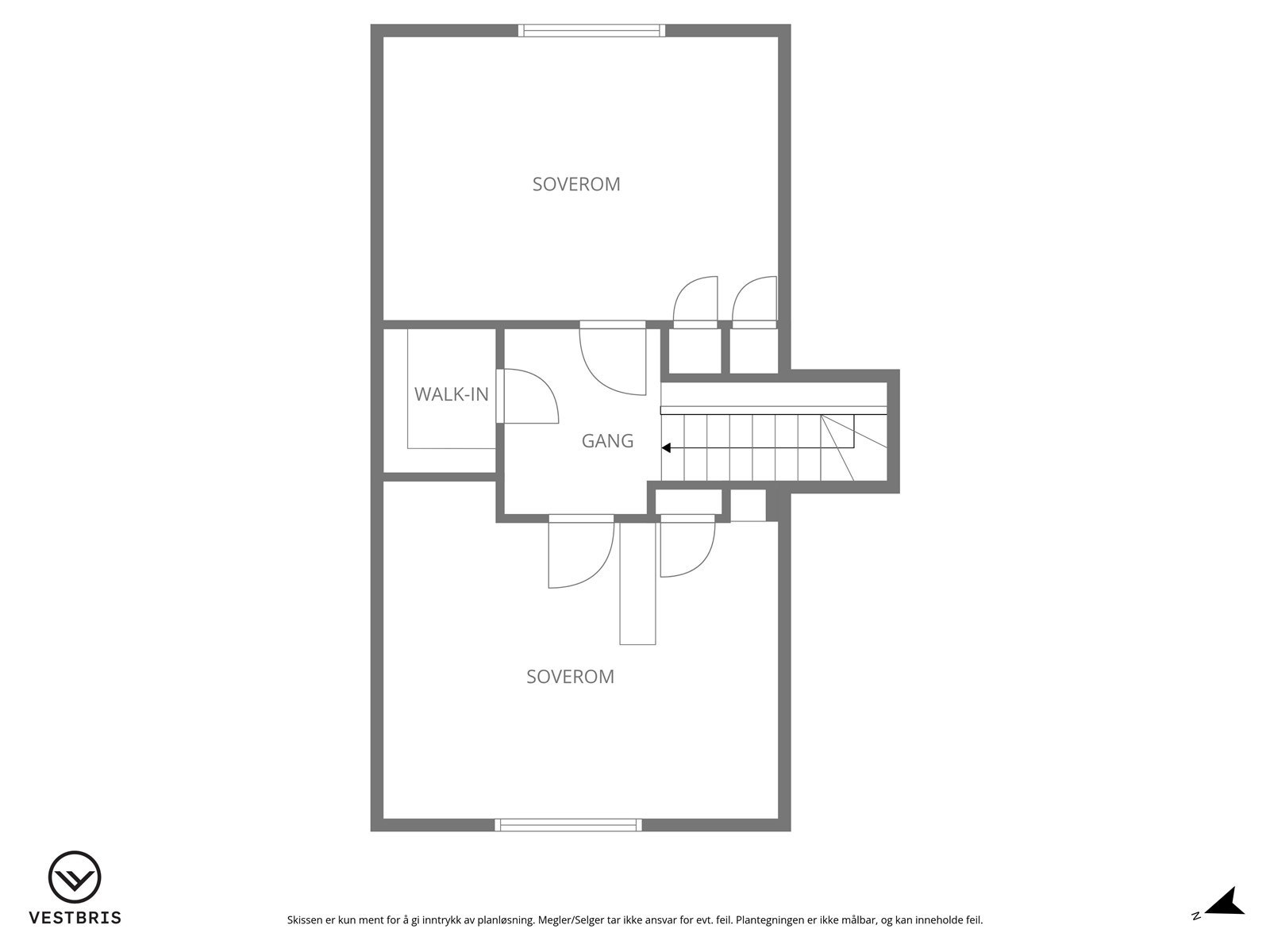 - Plantegning loft - Galleribilde