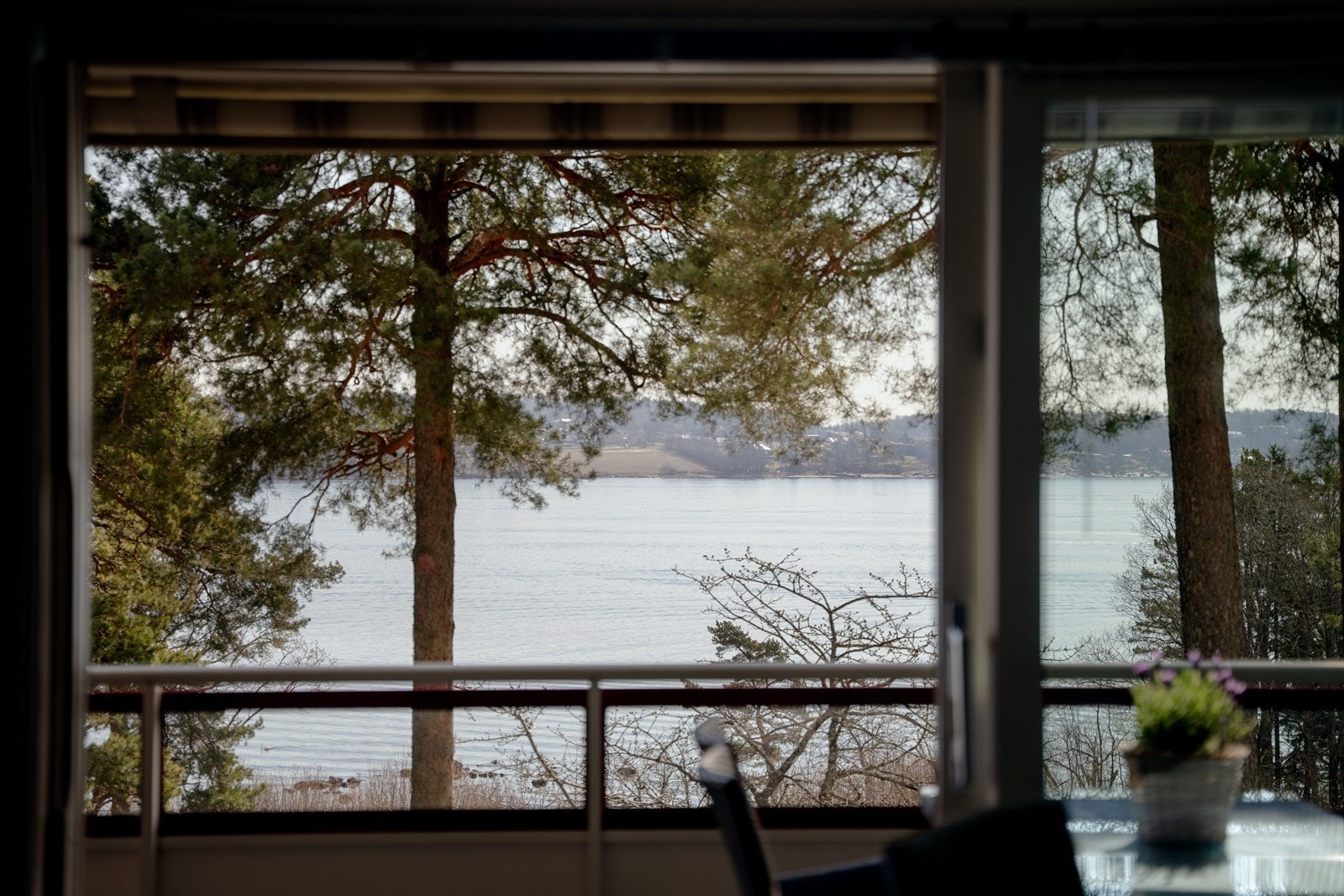 Utsikt fra stuen. Galleribilde