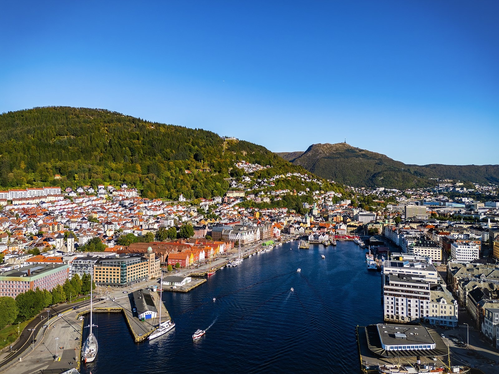 - Bergen sentrum passer utmerket for dem som vil bo sentralt, med nærhet til alt - Galleribilde
