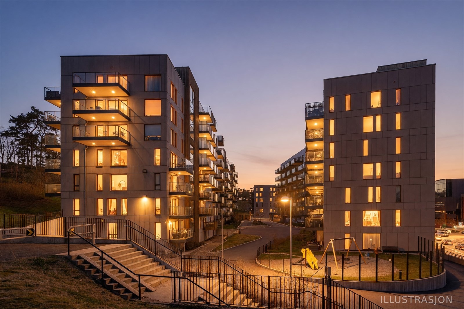 Fanavegen 89A er en del av et veldrevet og godt organisert sameie Galleribilde