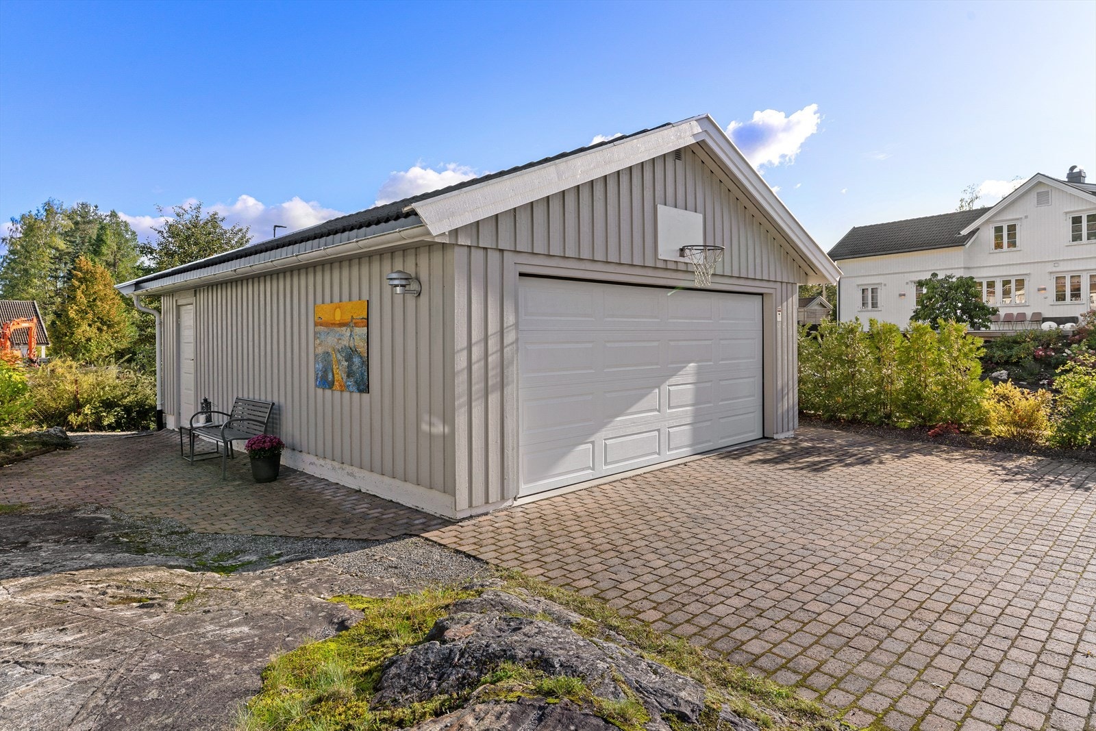 Dobbelgarasje m/bod. Galleribilde