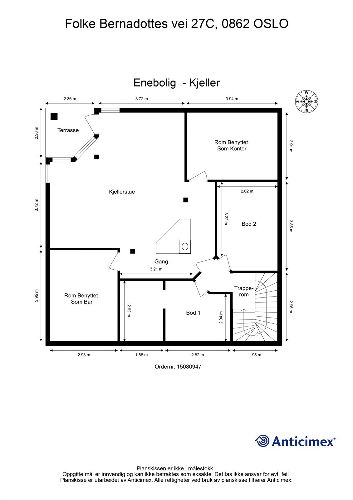 Plantegning - Kjeller Galleribilde