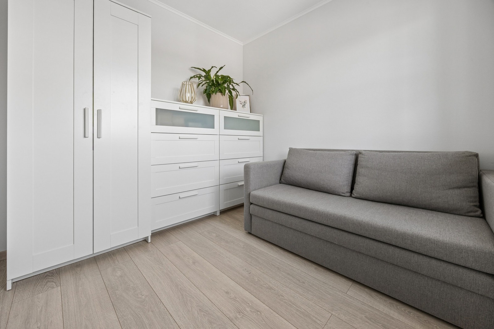 Soverom 2 i hovedetasjen er fleksibelt og og har flere bruksmuligheter. Galleribilde