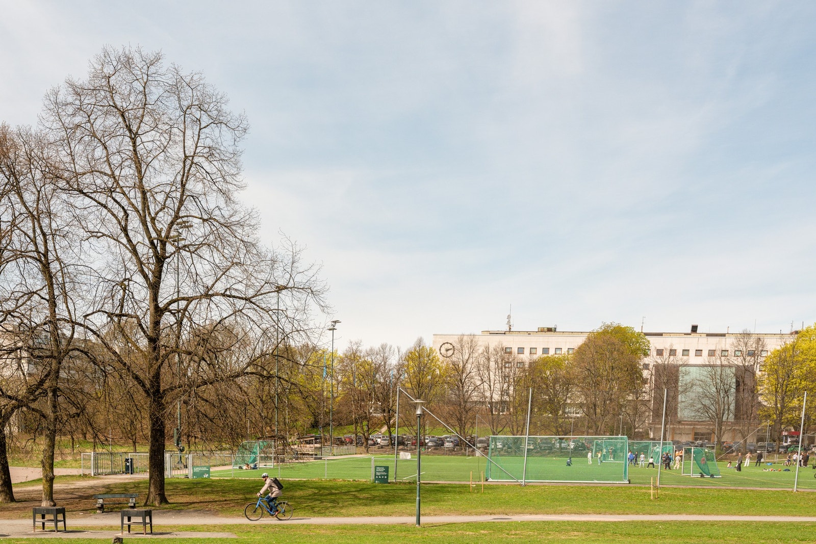 Kort vei til kunstgressbane. Galleribilde