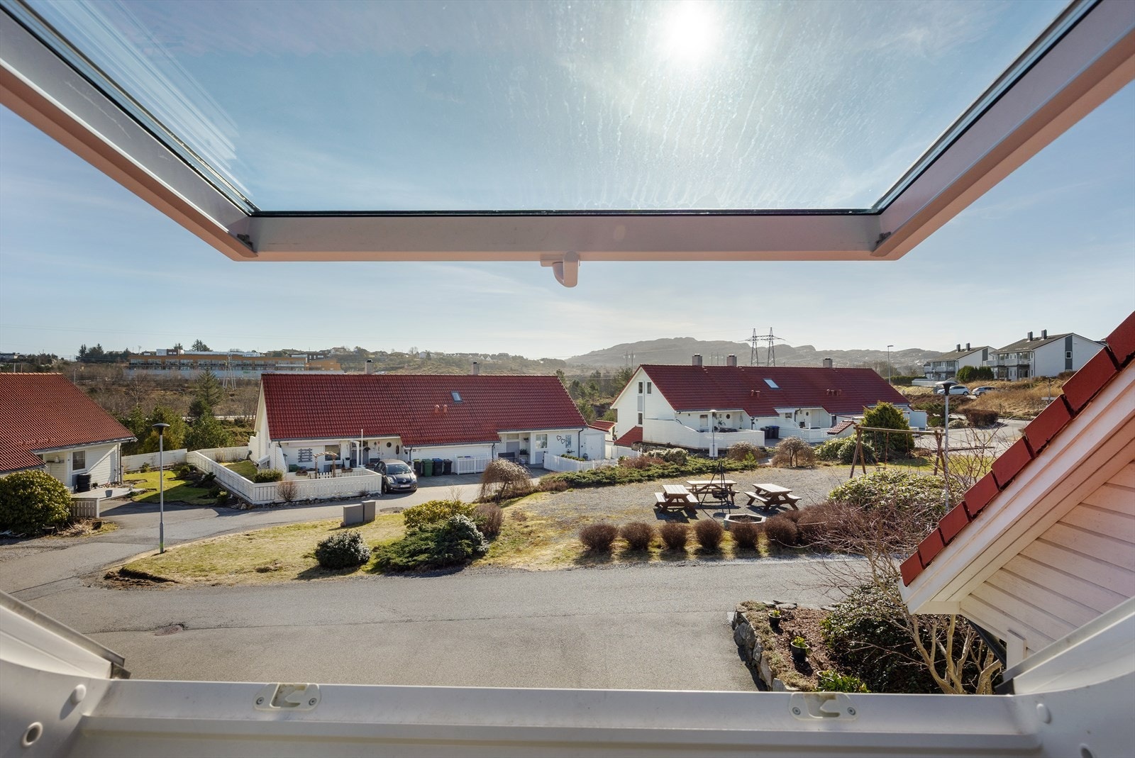 Utsikt fra soverom. Galleribilde