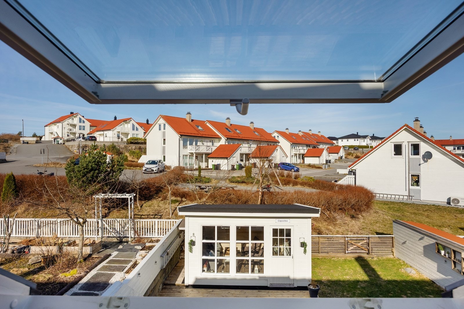 Utsikt fra soverom. Galleribilde