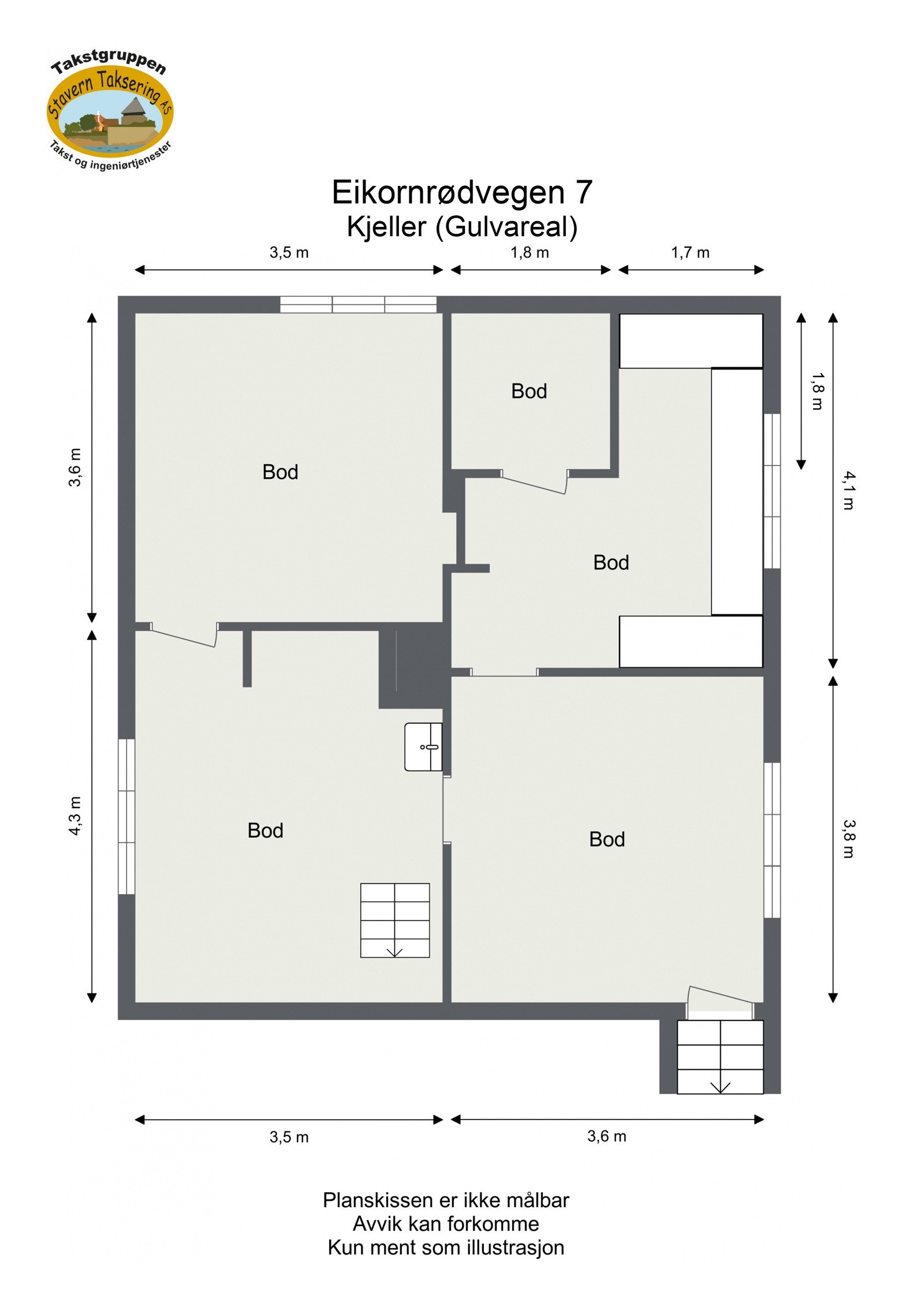 Plantegninger kjeller Galleribilde