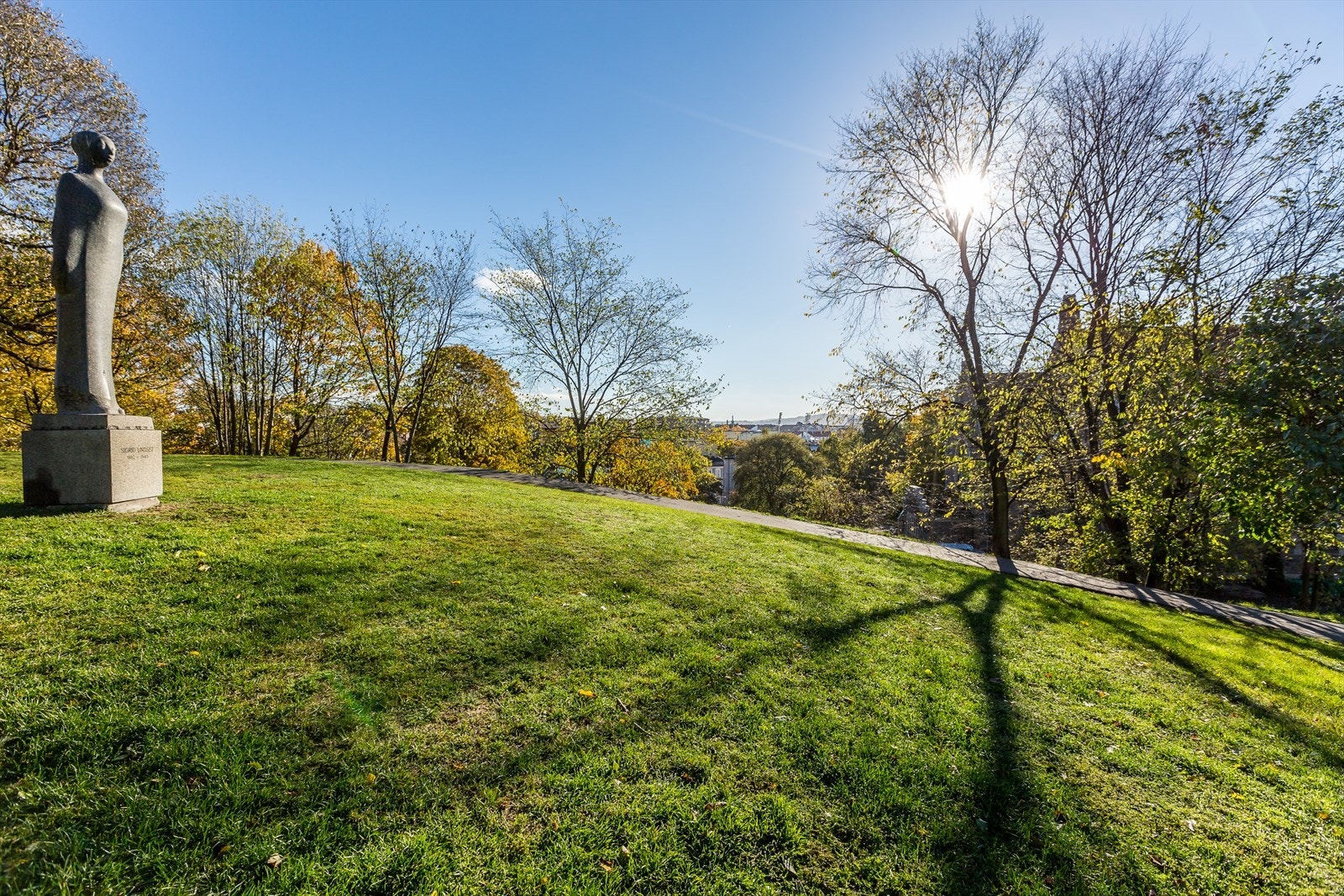 Sankthanshaugen og Stensparken ligger like i nærheten Galleribilde