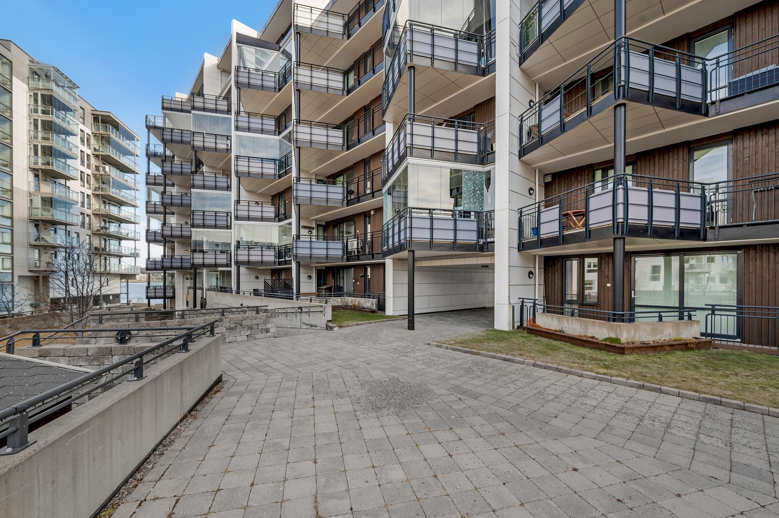 Fellesarealene er pent opparbeidet. Galleribilde