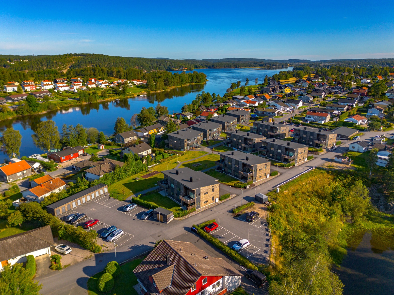 Dronebilde - oversikt Galleribilde