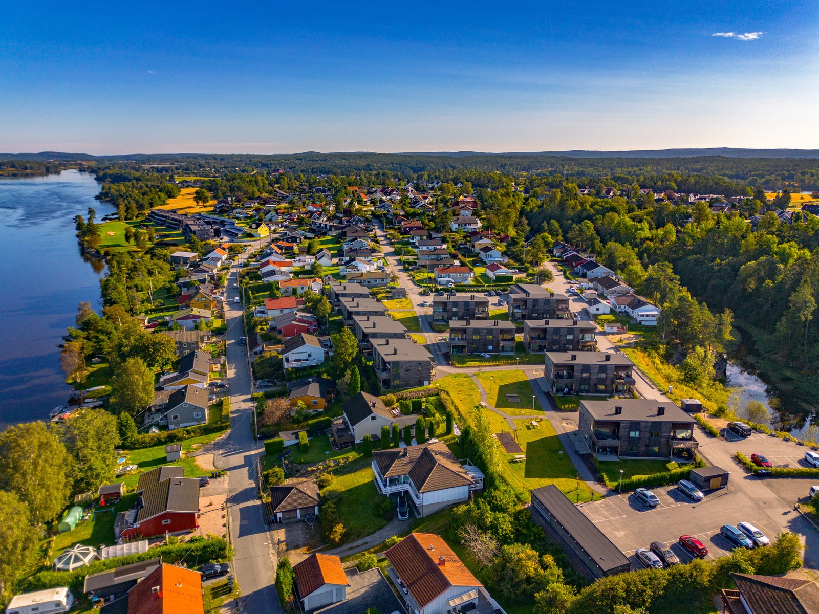Dronebilde - oversikt Galleribilde