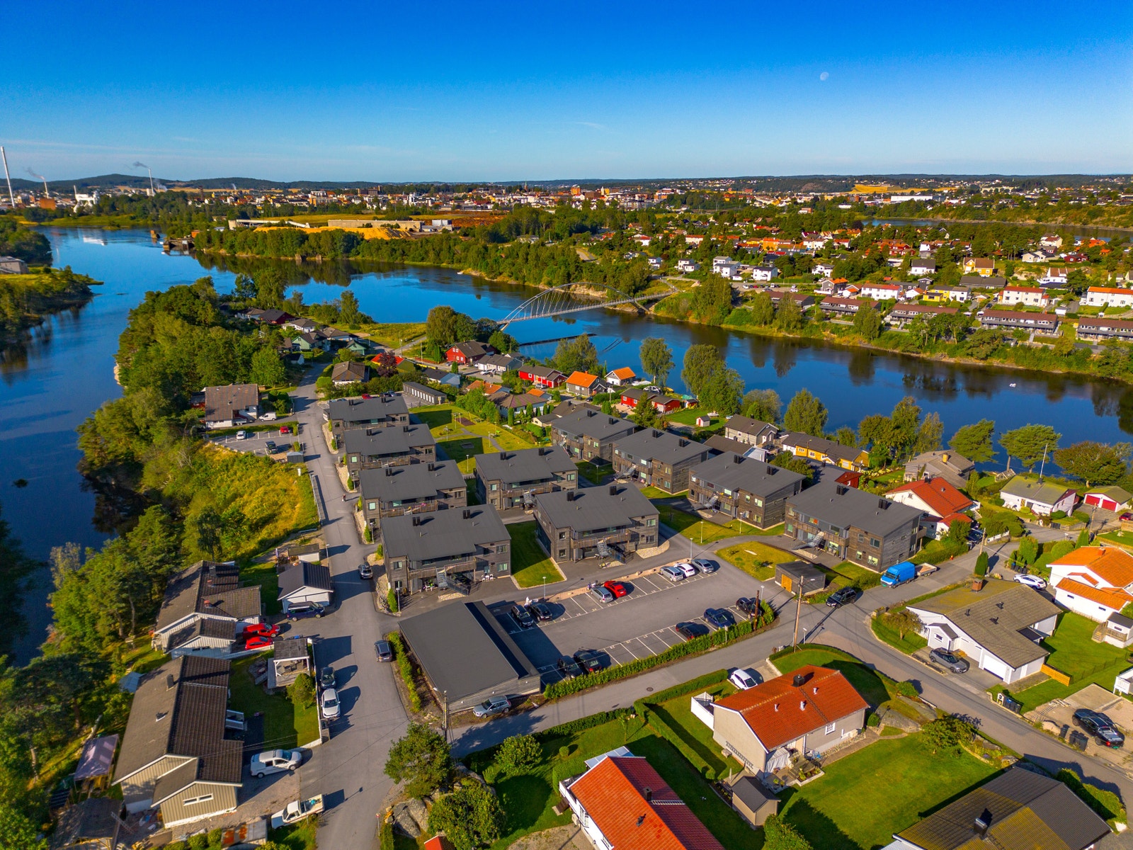 Dronebilde - oversikt Galleribilde