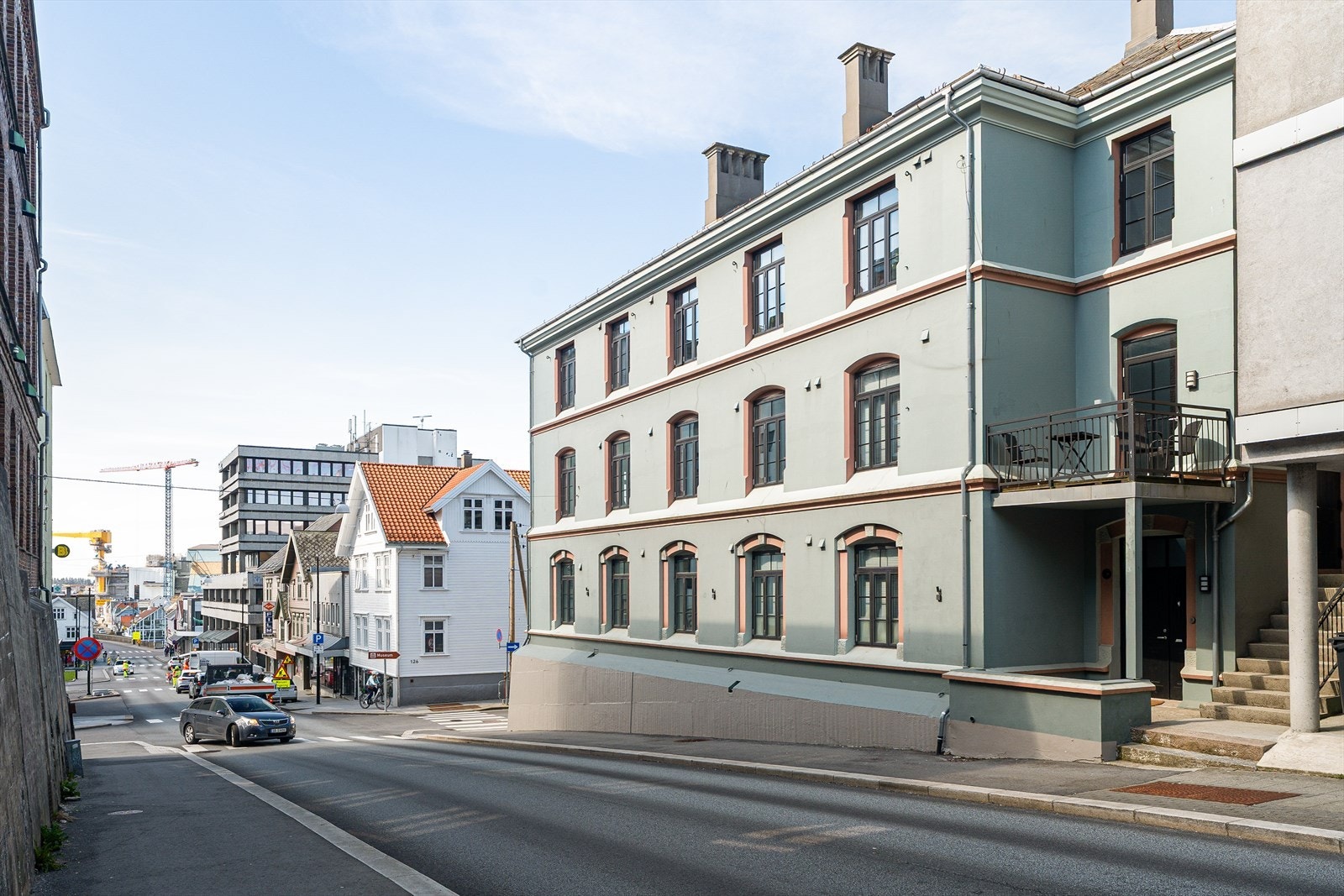 I prosjektet "Nye Stødden" bor en midt i hjerte av Haugesund med alt byen har å by på like utenfor dørterskelen Galleribilde