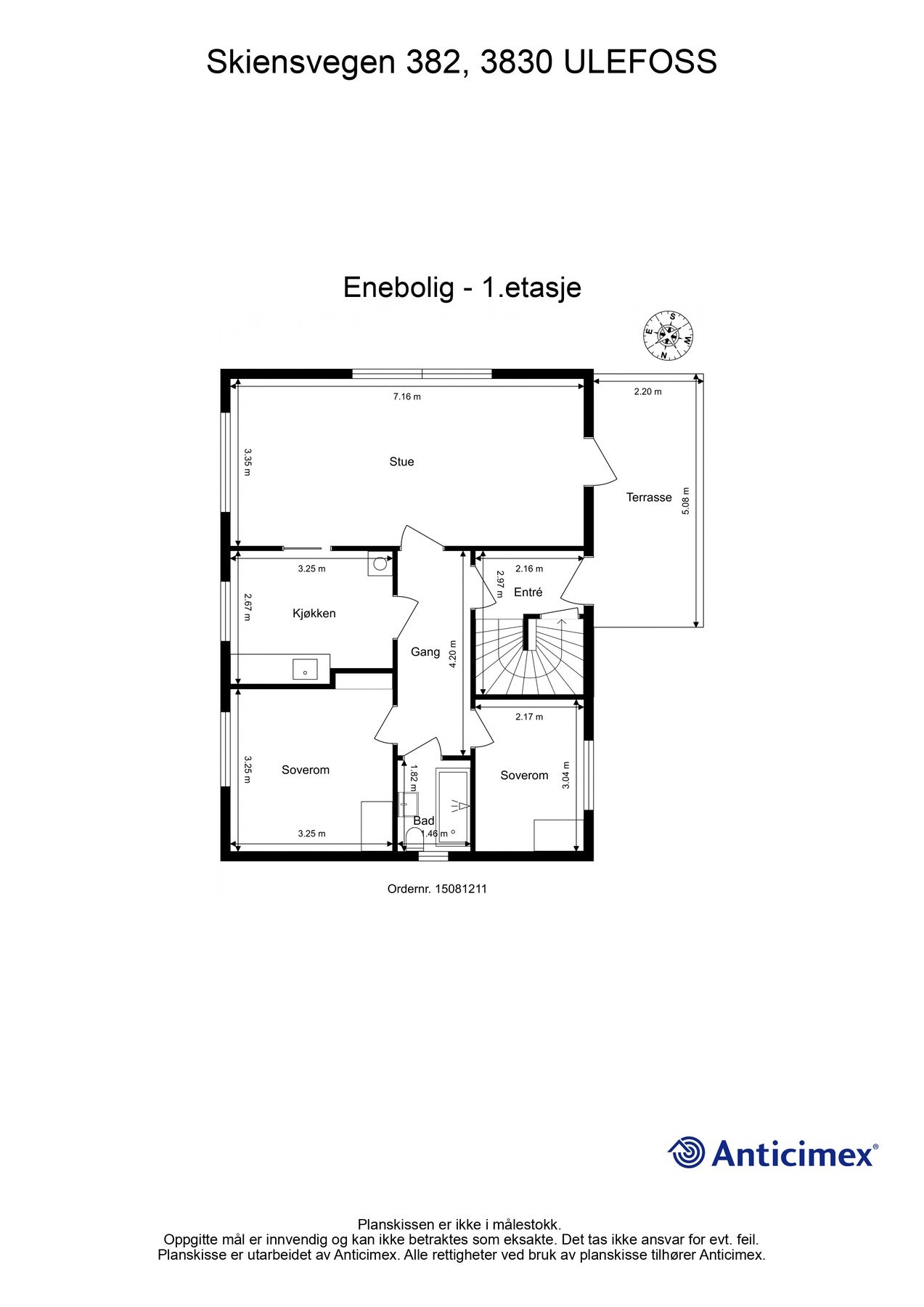 Plantegning 1. etasje. Galleribilde