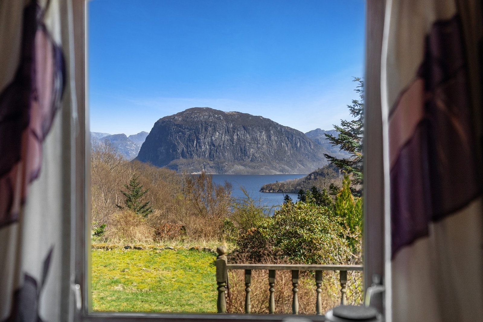 Flott utsikt Galleribilde