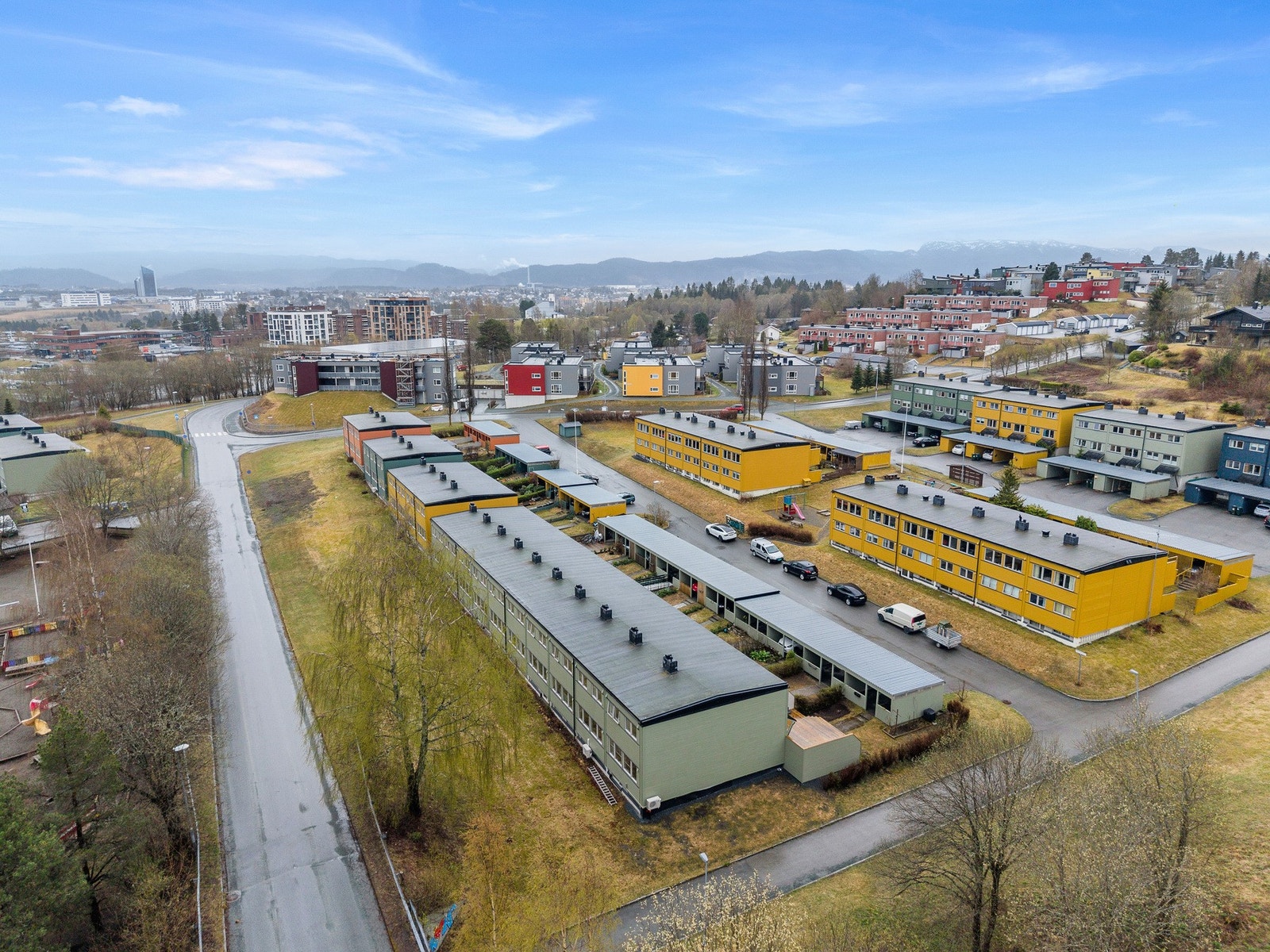 Dronefoto Galleribilde