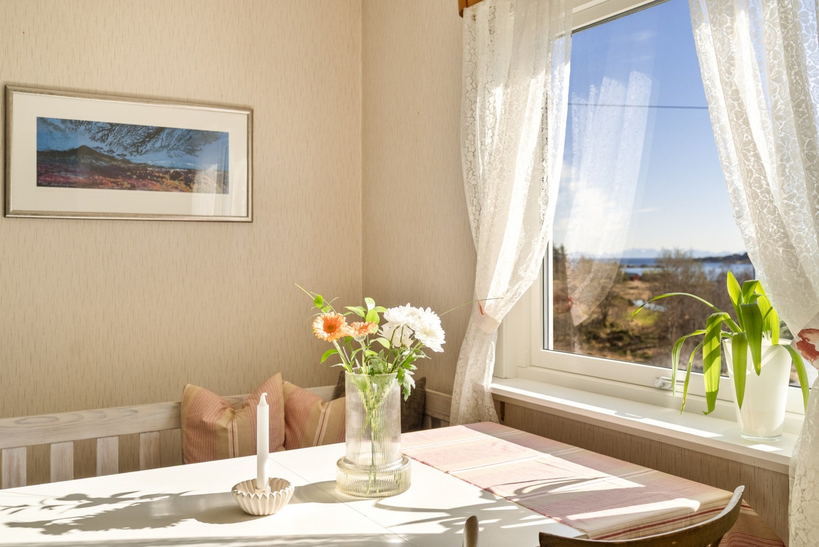 Og det å kunne spise middagen med panoramautsikt er en fin bonus. Galleribilde