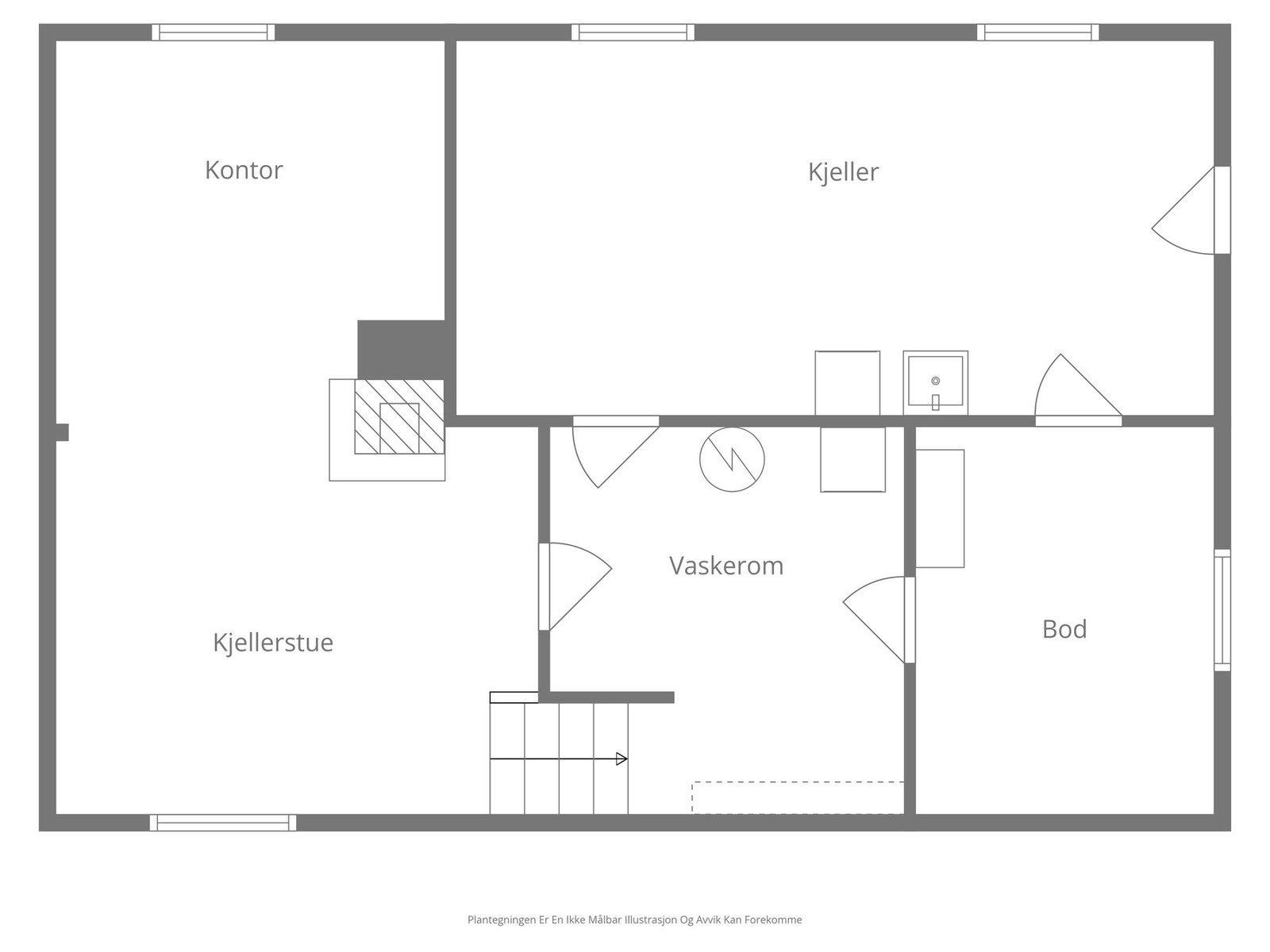 Plantegning Kjeller Galleribilde