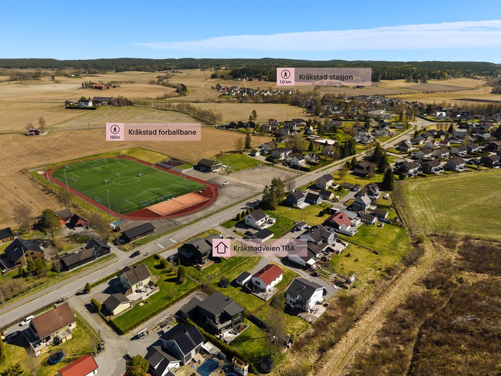 Dronefoto Galleribilde