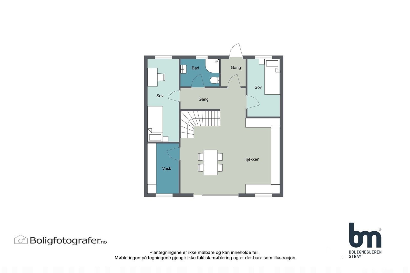 Planskisse 2.etg Galleribilde