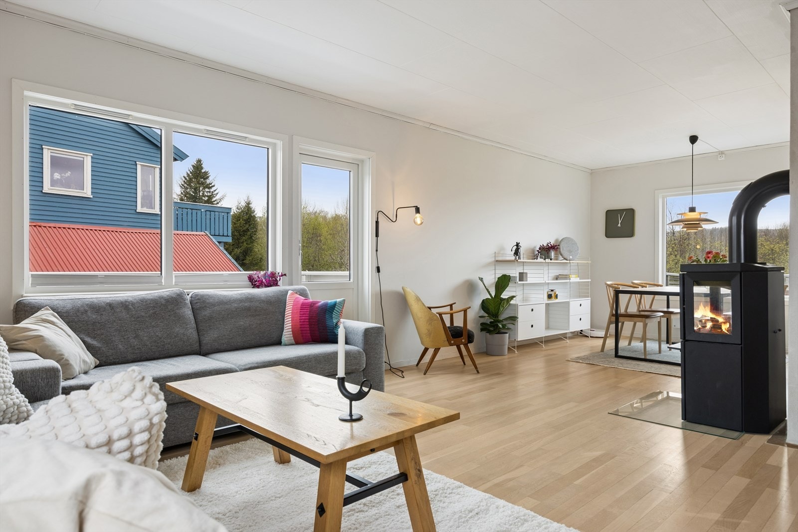 En fleksibel planløsning som enkelt kan tilpasses ulike behov. Galleribilde