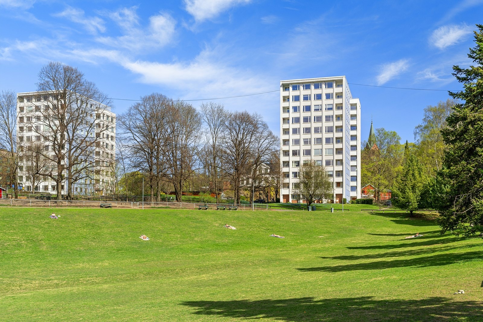 Fasaden til Wilhelm Færdens vei 10. Galleribilde