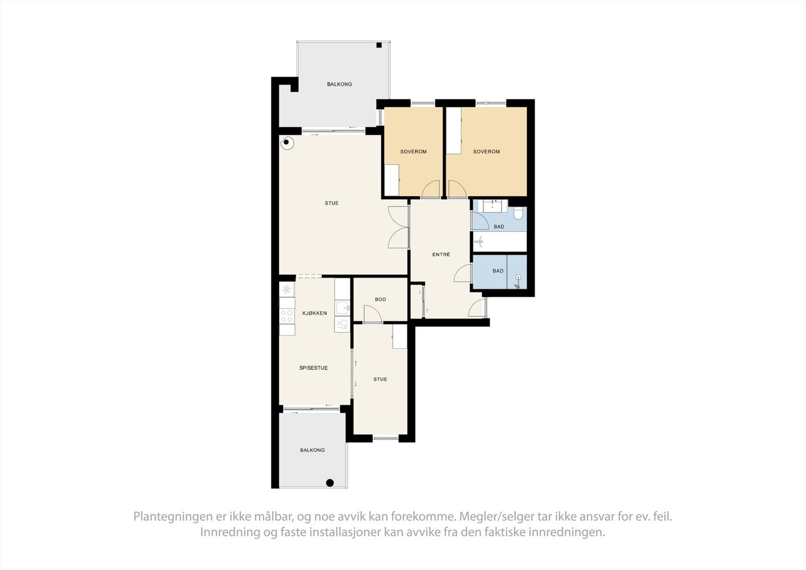 Plantegning 4.etg Galleribilde