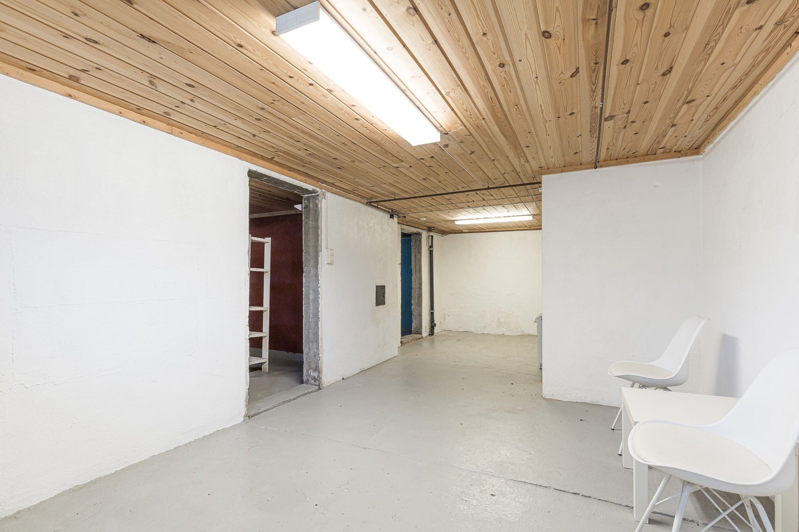 Kjelleren har flere rom. Galleribilde