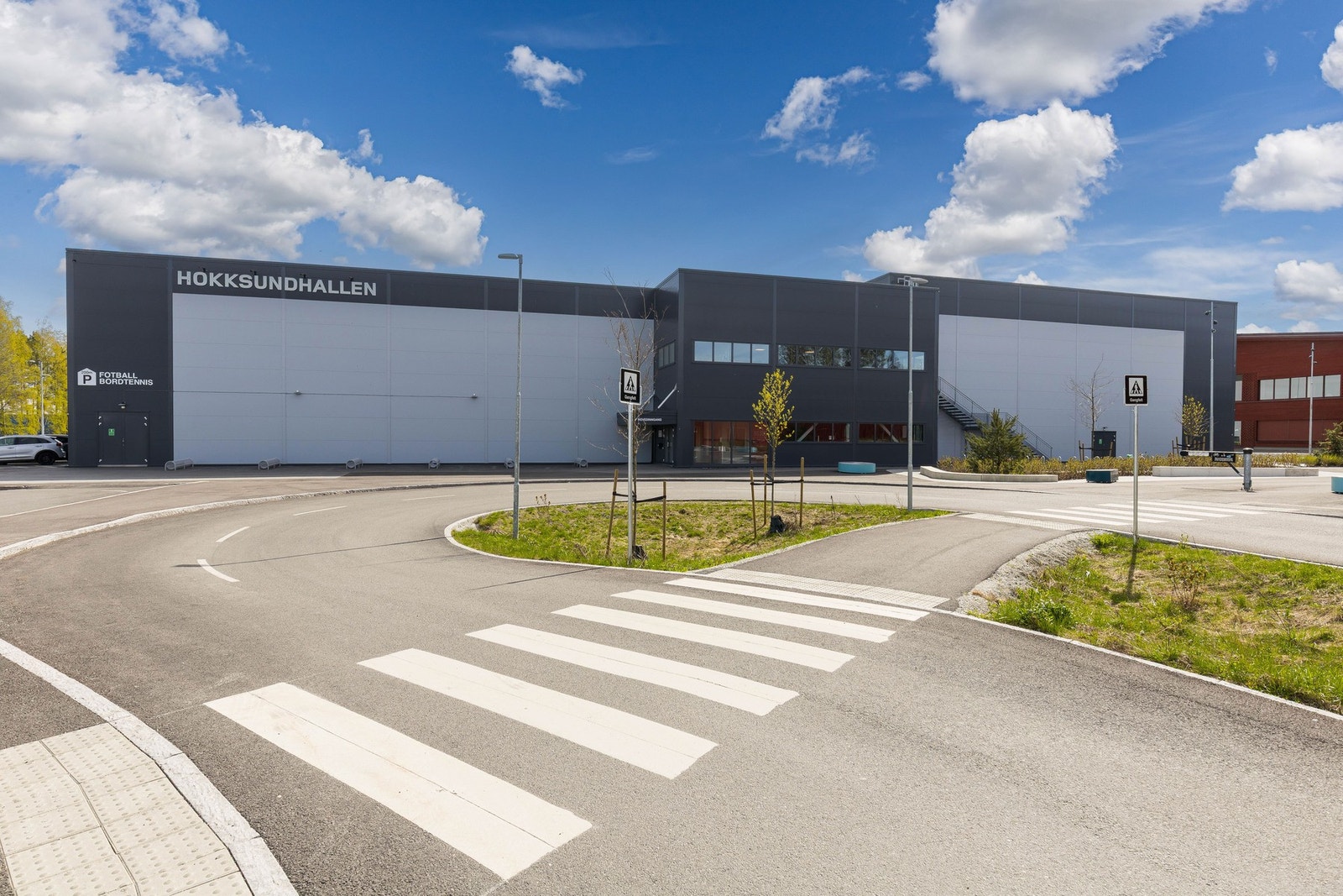 Hokksundhallen er relativt nybygd. Galleribilde