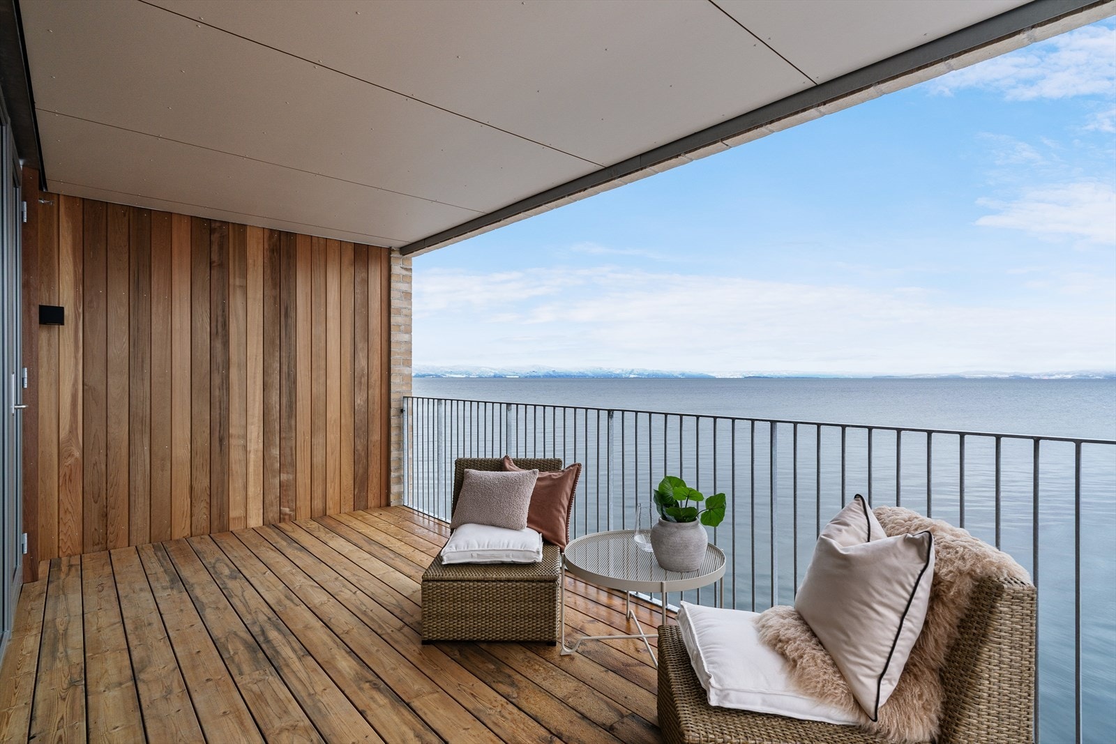 Her kan du nyte en spektakulær panoramautsikt over Trondheimsfjorden. Galleribilde